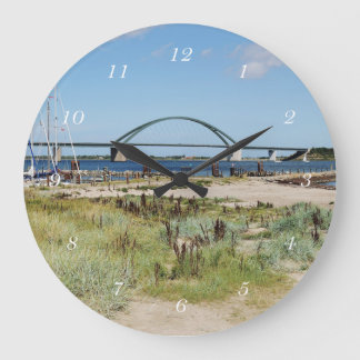 Wanduhr Fehmarnsundbrücke und Fehmarnsund