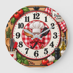 Wanduhr für die Küche
