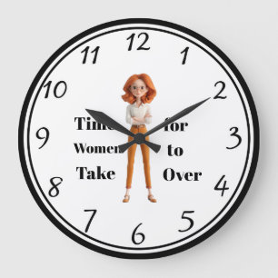 Wanduhr für Frauen
