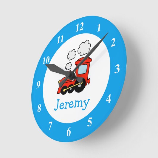 Wanduhr für Kinderzimmer oder Kinderzimmer (Winkel)