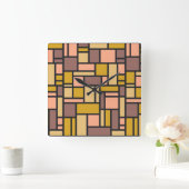 Wanduhr geometrisches Muster (Zuhause)