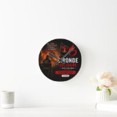 Wanduhr - "Gironde Solidaire 2026" (Zuhause)