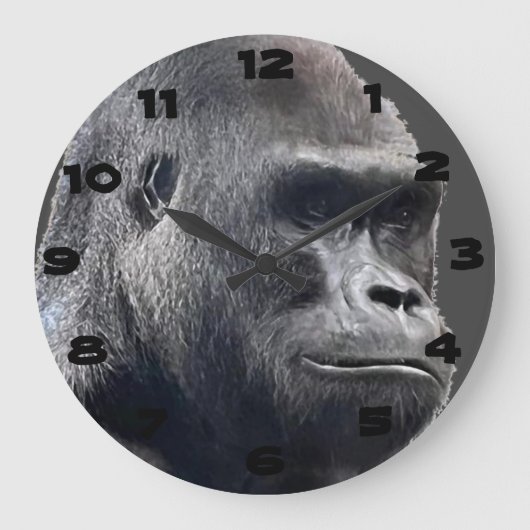 Wanduhr GORILLA (Vorderseite)