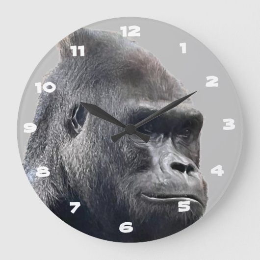 Wanduhr GORILLA (Vorderseite)