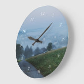 Wanduhr Herbstmorgen im Siegerland (Winkel)