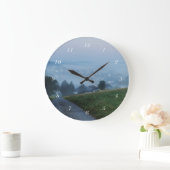 Wanduhr Herbstmorgen im Siegerland (Zuhause)