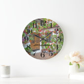 wanduhr Hof von Córdoba in Spanien (Zuhause)