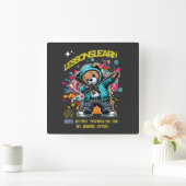 Wanduhr 'Home Decor DABBING FUTURE Lessons Learn' (Zuhause)