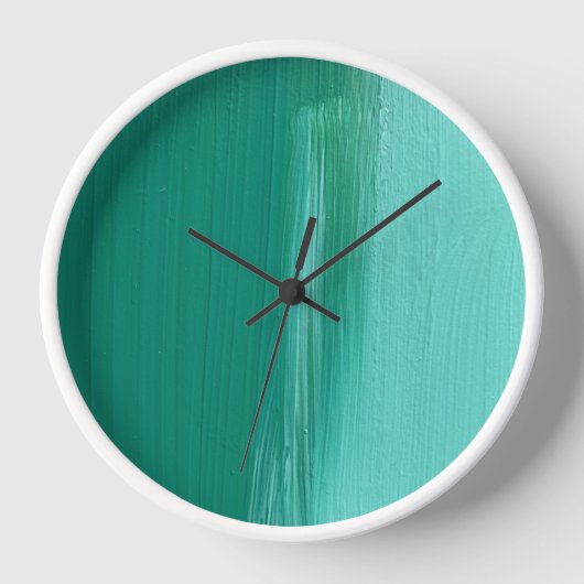 Wanduhr im Design von Bermuda Shores (Vorderseite)