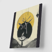 Wanduhr im einzigartigen Stil, Wanduhr (Winkel)