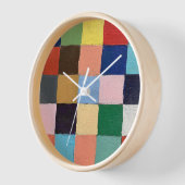 Wanduhr im funkigen Quadrat-Design (Winkel)