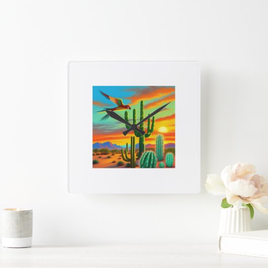 Wanduhr im Südwesten (Zuhause)