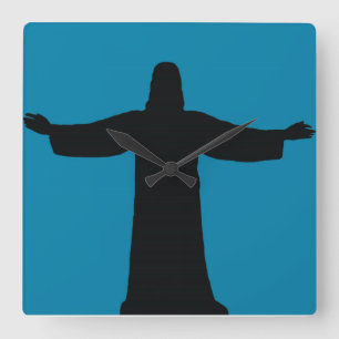 Wanduhr jesus christ