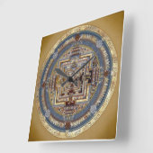 Wanduhr Kalachakra Mandala-B (Winkel)