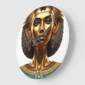 Wanduhr Königin Cleopatra (Winkel)