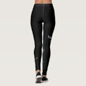 Wanduhr Leggings (Rückseite)