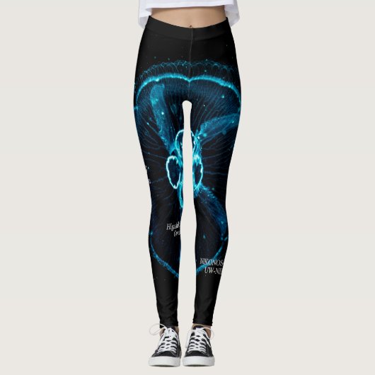 Wanduhr Leggings (Vorderseite)