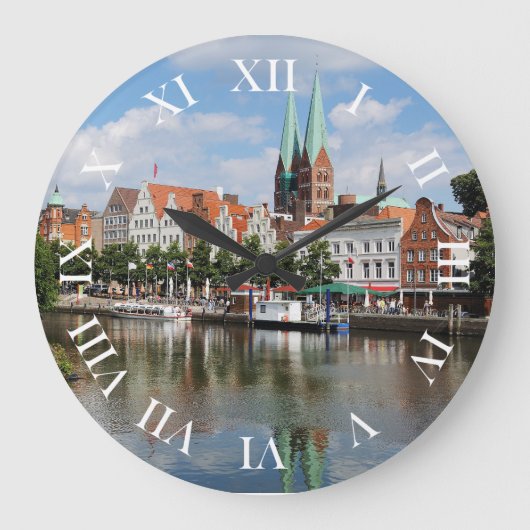 Wanduhr Lübeck (Vorderseite)