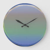 Wanduhr mehrfarbig. (Vorderseite)