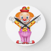 wanduhr mit Clown (Vorderseite)