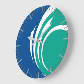 Wanduhr mit Flagge von Ottawa, Kanada (Winkel)
