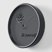 Wanduhr mit schönem Design, Wandschmuckstück (Winkel)