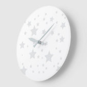 Wanduhr mit Sternen (Winkel)
