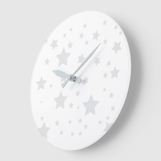 Wanduhr mit Sternen (Winkel)