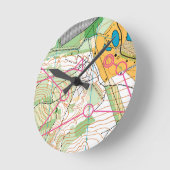 Wanduhr - orienteering Karte (Winkel)