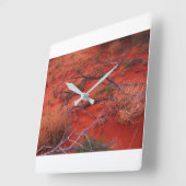 Wanduhr Outback Australische Landschaft, Graue Arm (Winkel)