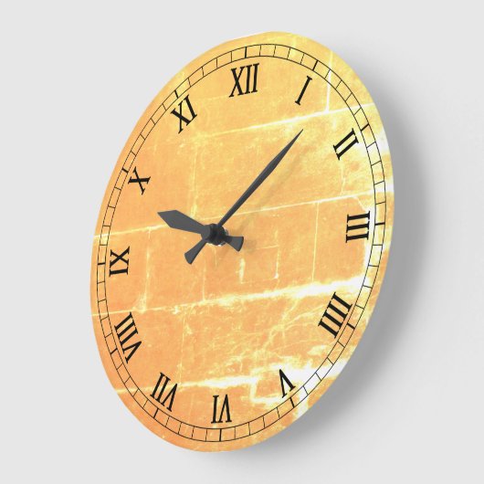 Wanduhr "Sandy Bricks" (Winkel)