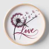 Wanduhr schöne Liebe (Vorderseite)
