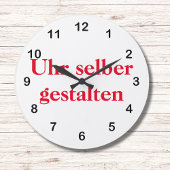 Wanduhr selber gestalten