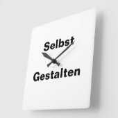Wanduhr Selbst Gestalten - Vorlage (Winkel)