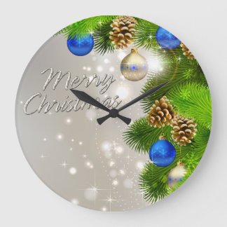 Wanduhr-Wahl der frohen Weihnacht-37 Große Wanduhr