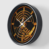 Wanduhr Wirtschaft und Recht (Winkel)