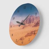 Wanduhr Wüste Wadi Rum (Winkel)