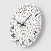 Wanduhren - Frühjahr Sommer Wilde Blume (Winkel)