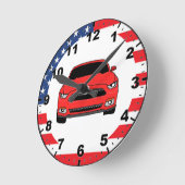 Wanduhren für Rennwagen (Winkel)