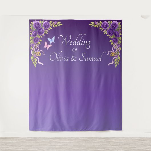 Wandverkleidung aus Selfie oder Foto-Stand Wandteppich (Vorderseite)