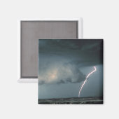 Wandwolke mit Blitz Magnet (Vorderseite/Rückseite)