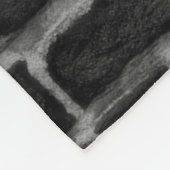 Wandziegelmauer Gebäude Fleecedecke (Ecke)