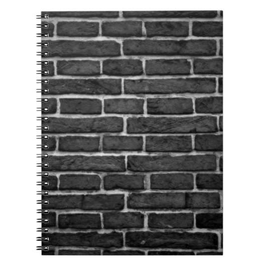 Wandziegelmauer Gebäude Notizblock (Vorderseite)