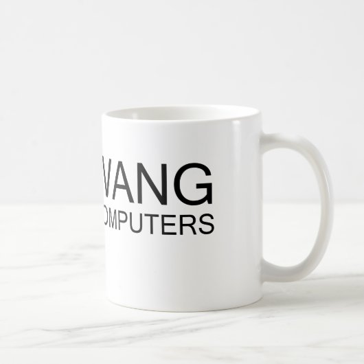 Wang-Computer Kaffeetasse (Rechts)