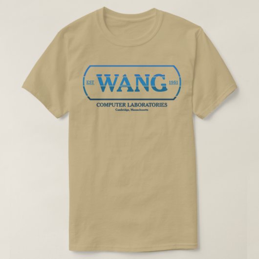 WANG Computers BlueRetro RxTp T-Shirt (Design vorne)