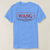 WANG Computers RedRetro RxTp T-Shirt (Design vorne)
