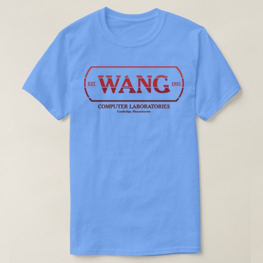 WANG Computers RedRetro RxTp T-Shirt (Design vorne)