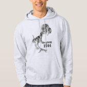 Wang Lang 1644 White Hoodie (Vorderseite)