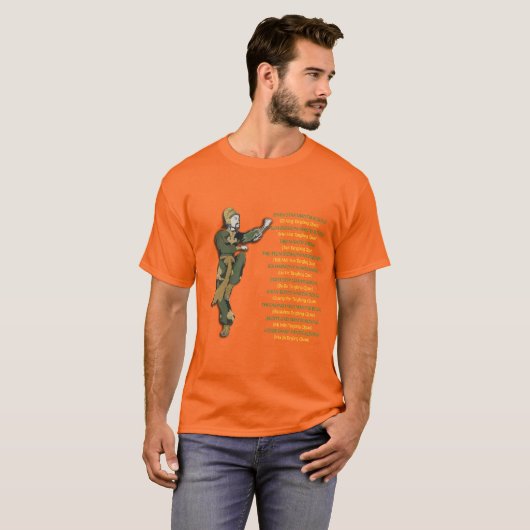 Wang Lang Mantis Stile T-Shirt (Vorne ganz)