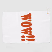 Wange Golfhandtuch (Horizontal)